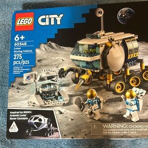 Lego lunar roving vehicle